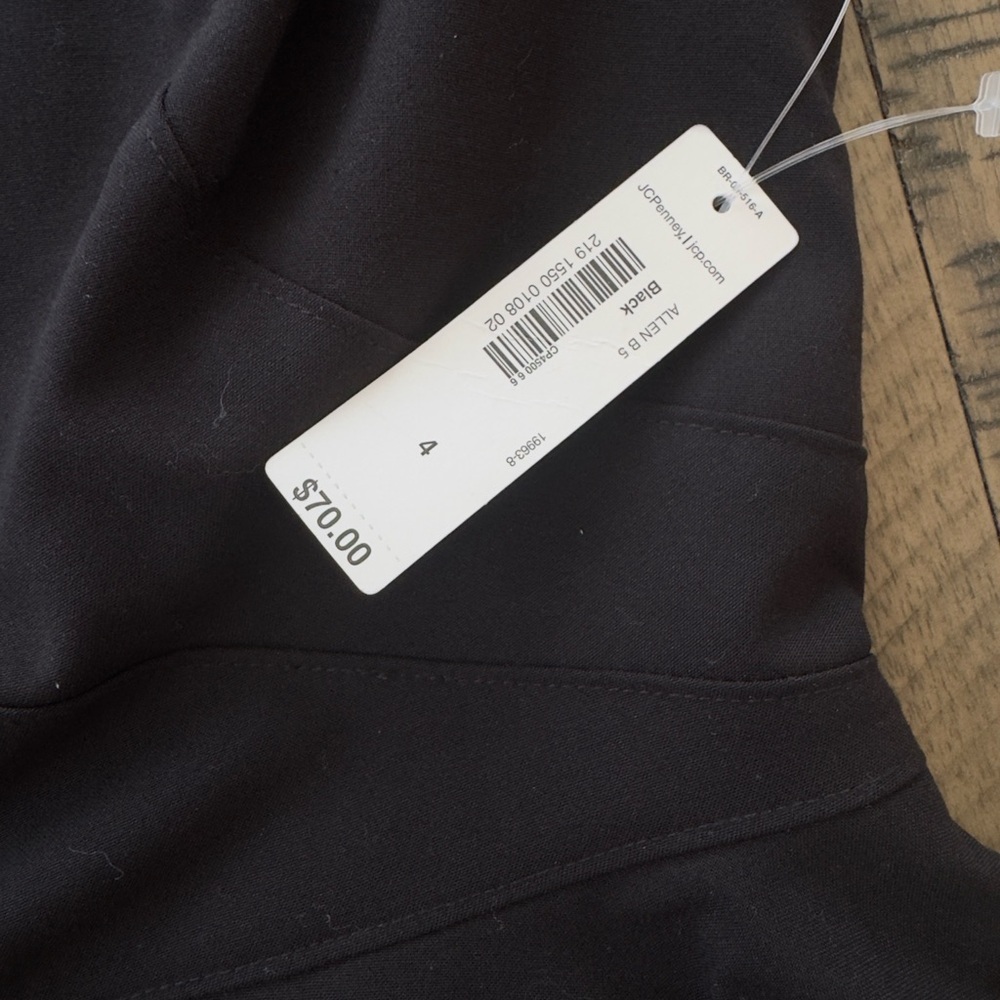 Allen B. By Allen Schwartz Black Midi Dress - Picture 10 of 11